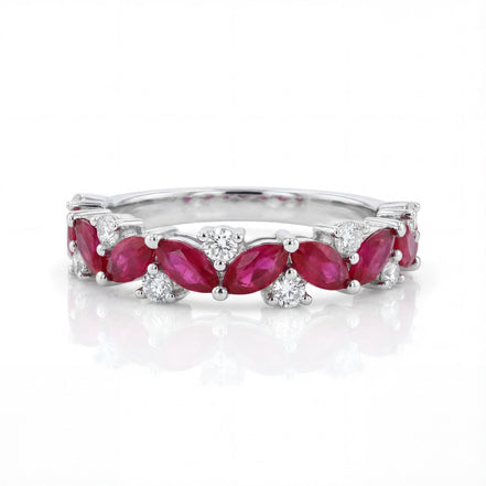 Ruby Marquise Blossom Band