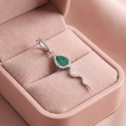 Roma Pavé Hoop Studs