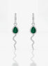 Roma Pavé Hoop Studs