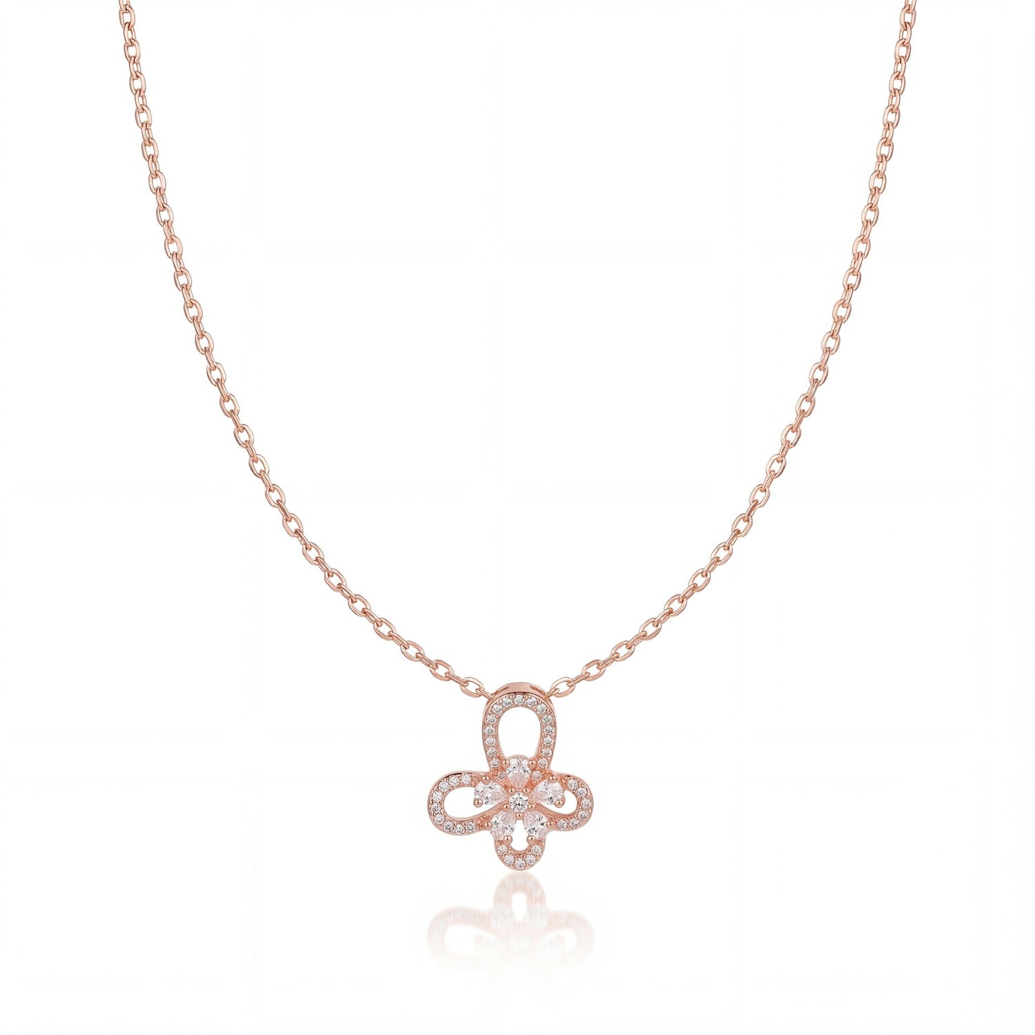 Fleur Éclat Diamond Pendant Necklace