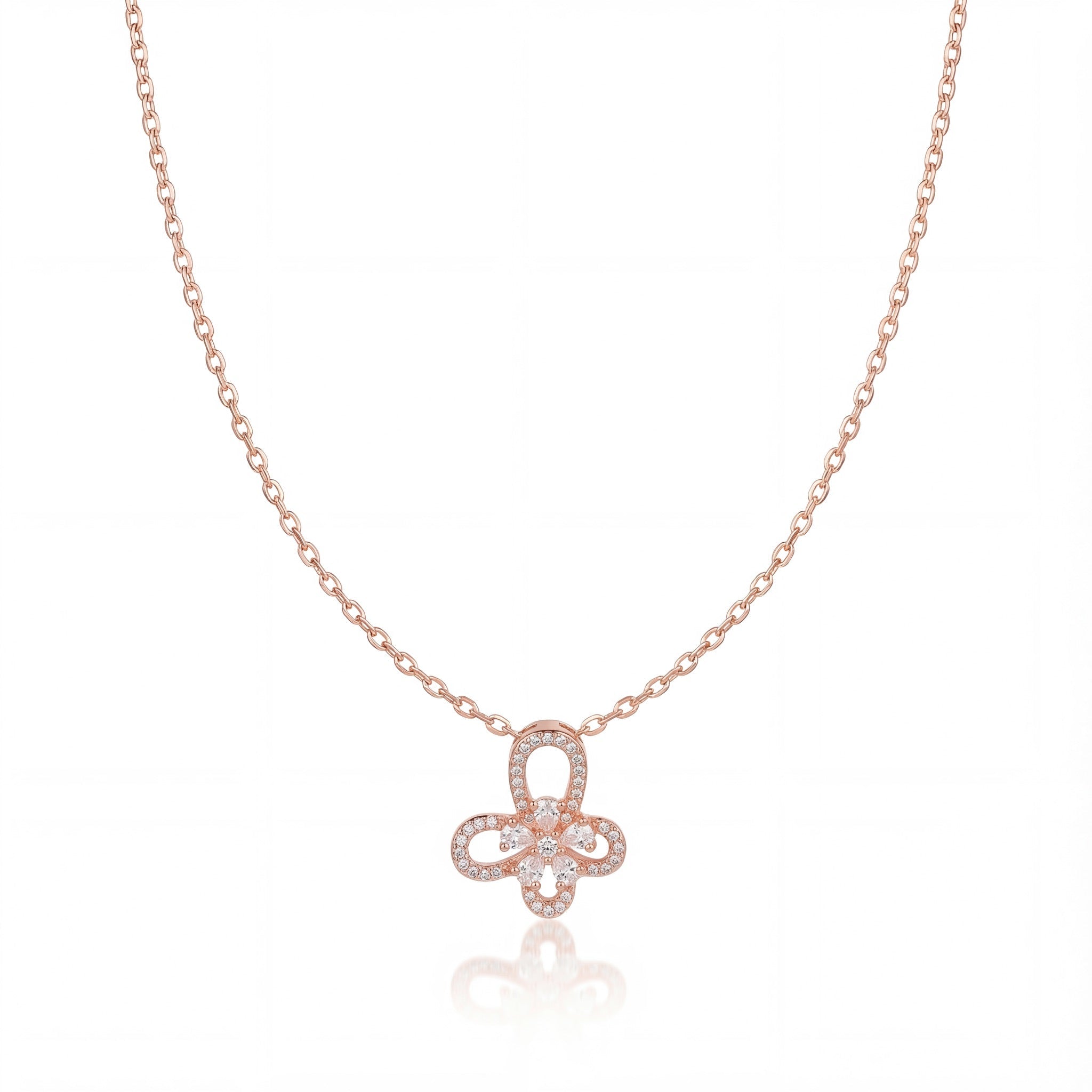 Fleur Éclat Diamond Pendant Necklace