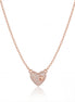 Pavé Heart Diamond Pendant Necklace