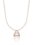 Grace Lock Mother-of-Pearl Pendant Necklace