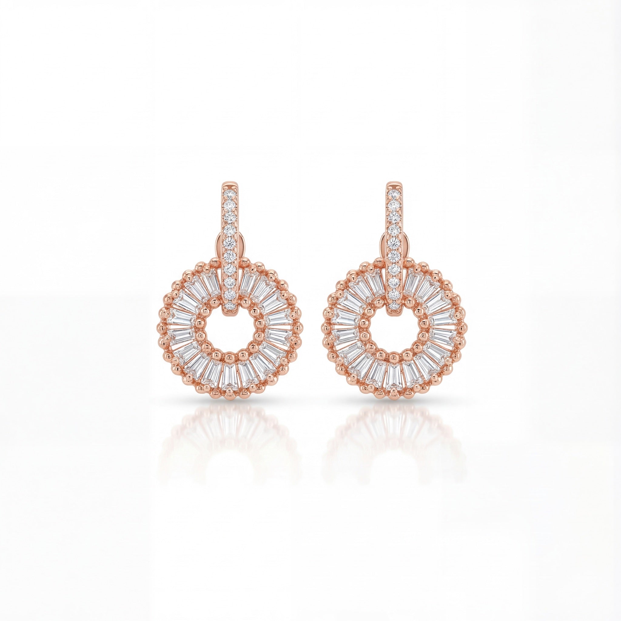 Celestia Radiance Diamond Drop Earrings