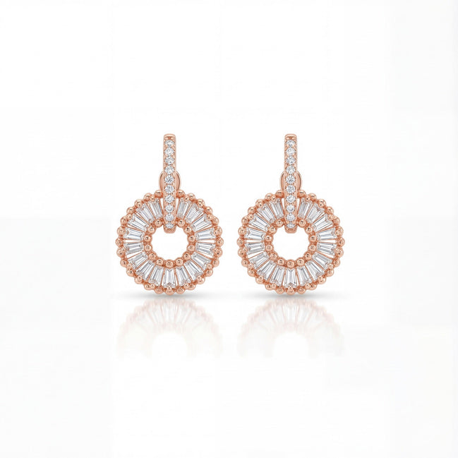 Celestia Radiance Diamond Drop Earrings