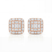 Regal Mosaic Diamond Studs