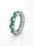 Emerald Eternity Band