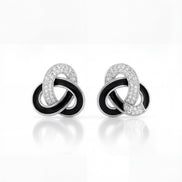 Eternal Interlock Stud Earrings