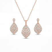Rose Gold Luxe Marquise Diamond Set