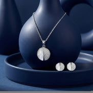Luna Split Pavé Mother-of-Pearl Diamond Set