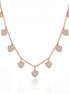 Eternal Hearts Diamond Charm Necklace