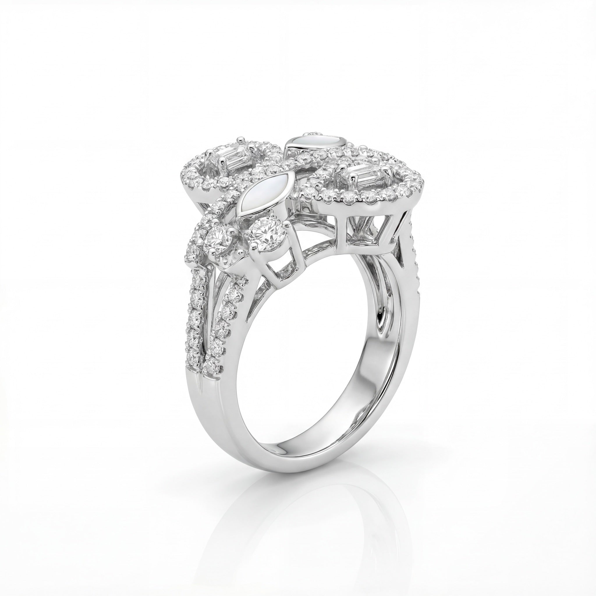 Aurora Bloom Diamond Ring