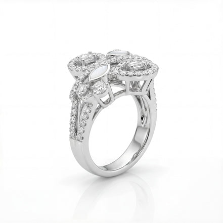 Aurora Bloom Diamond Ring