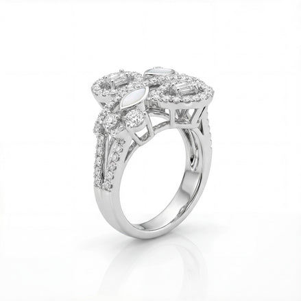 Aurora Bloom Diamond Ring
