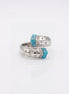 Turquoise Modern Open Ring