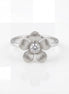 Floral Diamond Whisper Ring