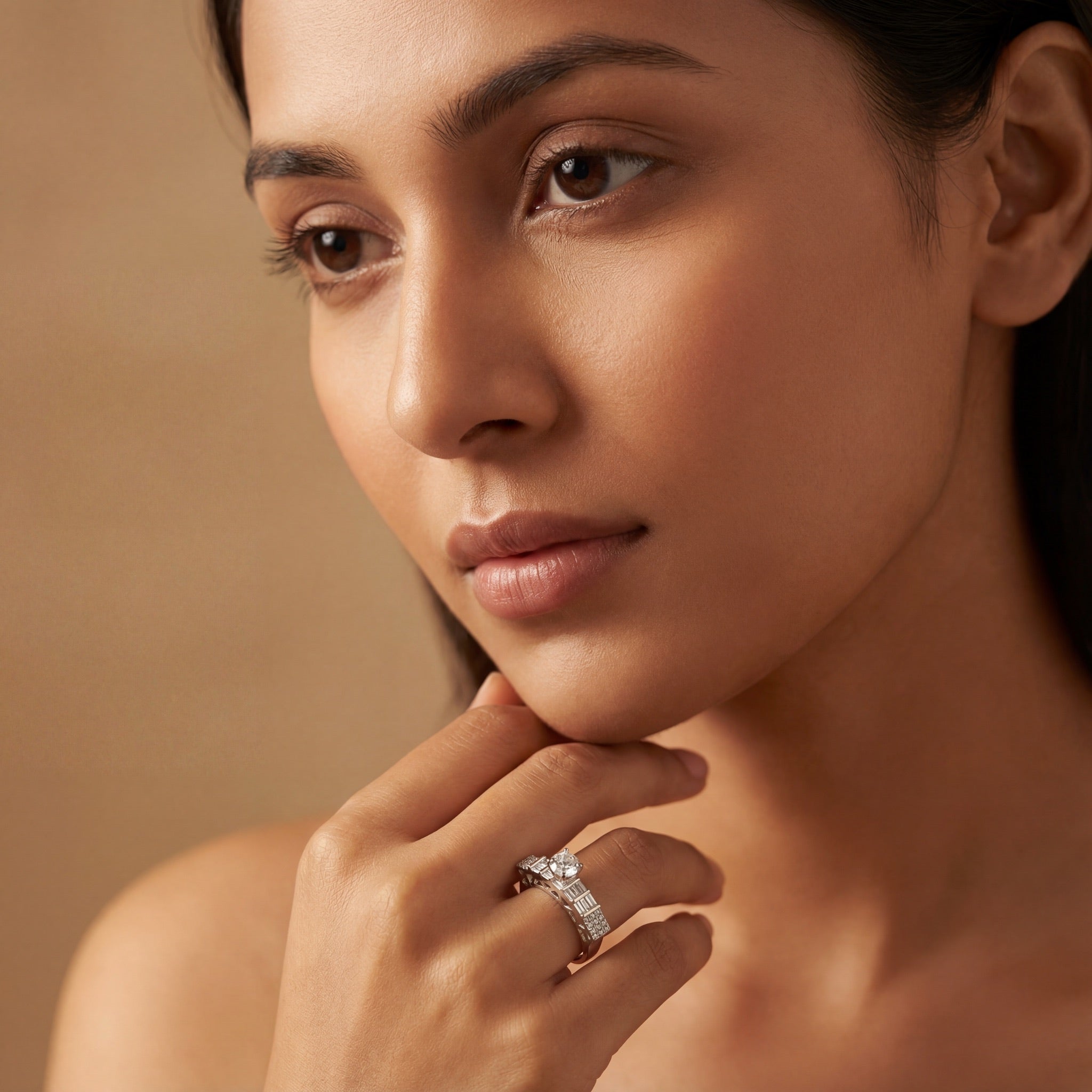 Imperial Baguette Solitaire Ring