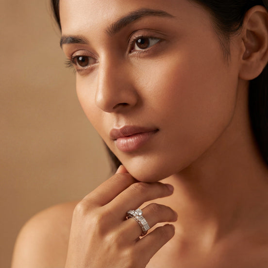 Imperial Baguette Solitaire Ring