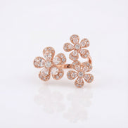 Blossom Grace Open Ring
