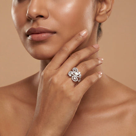 Aurora Bloom Diamond Ring