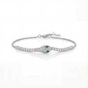 Emerald Serpentine Luxe Bracelet