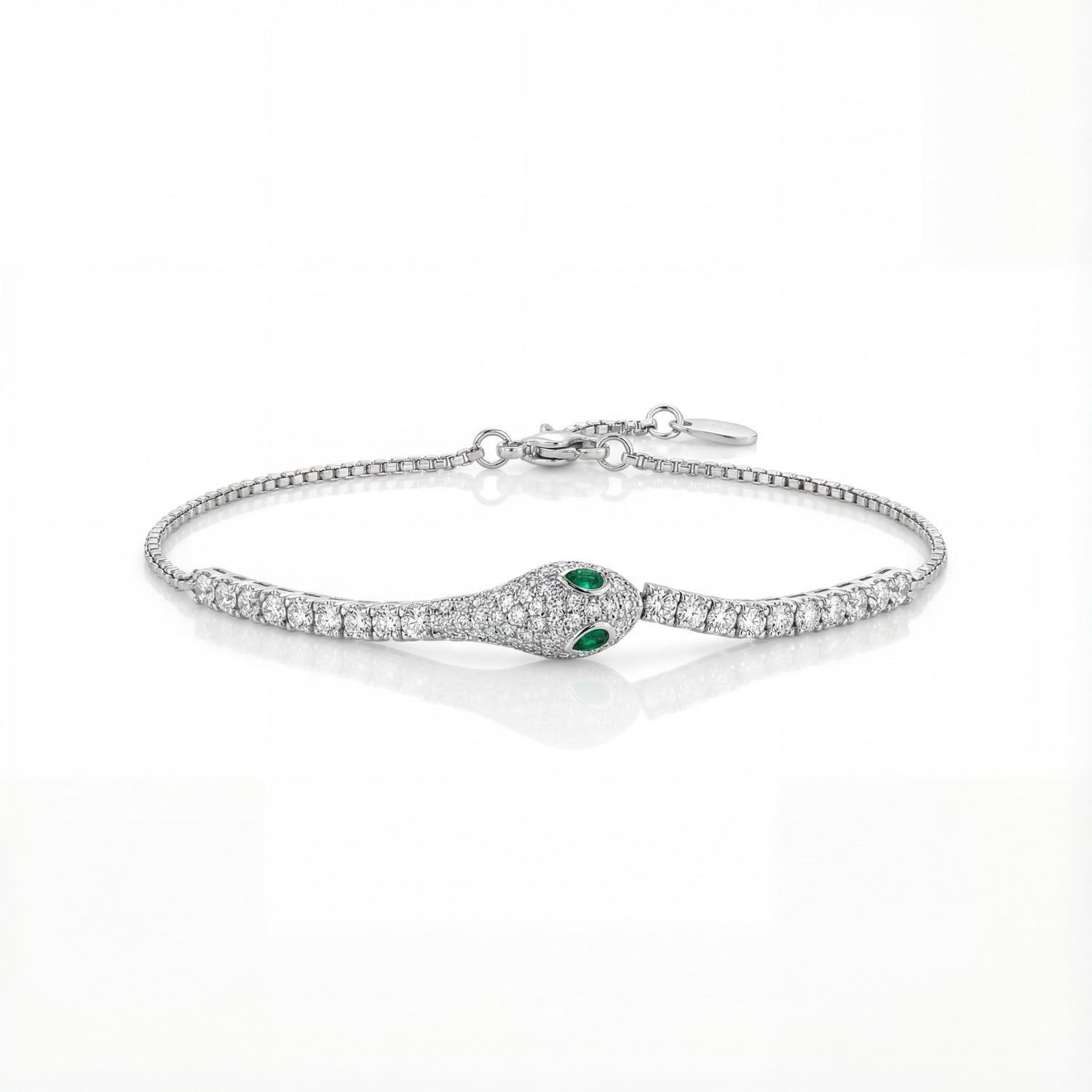 Emerald Serpentine Luxe Bracelet