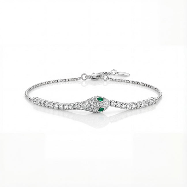 Emerald Serpentine Luxe Bracelet