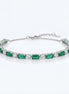 Emerald Radiance Tennis Bracelet