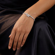 Pearl Bow Grace Bracelet