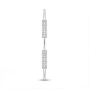 Twin Bar Radiance Open Bracelet