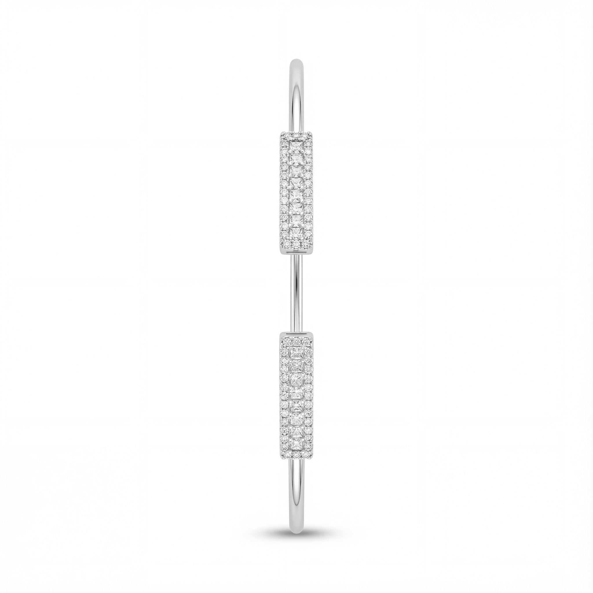 Twin Bar Radiance Open Bracelet