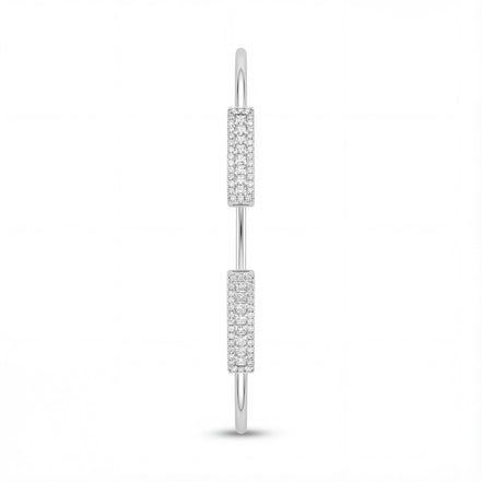 Twin Bar Radiance Open Bracelet