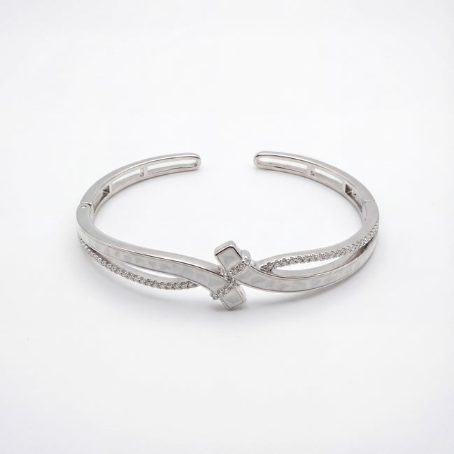 Celestial Twist Infinity Bracelet