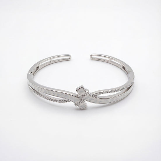 Celestial Twist Infinity Bracelet