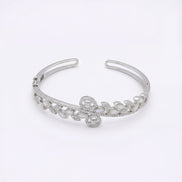 Regal Bloom Diamond Bangle