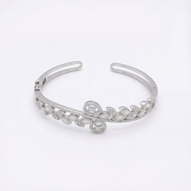 Regal Bloom Diamond Bangle
