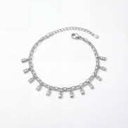 Prism Link Dangling Bracelet