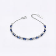 Royal Sapphire Tennis Bracelet