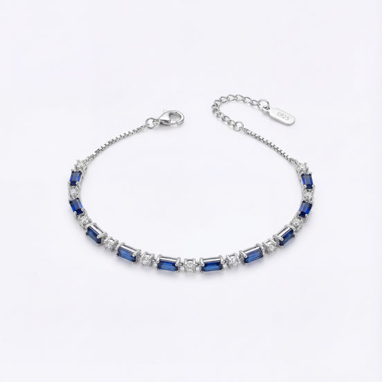 Royal Sapphire Tennis Bracelet