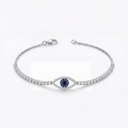 Sapphire Evil Eye Protection Bracelet