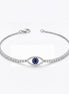 Sapphire Evil Eye Protection Bracelet