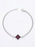 Ruby Clover Grace Bracelet