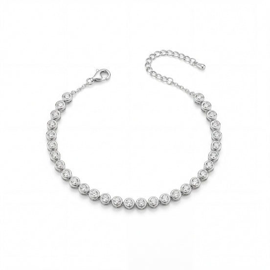 Classic Diamond Line Tennis Bracelet
