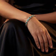 Emerald Royale Link Bracelet
