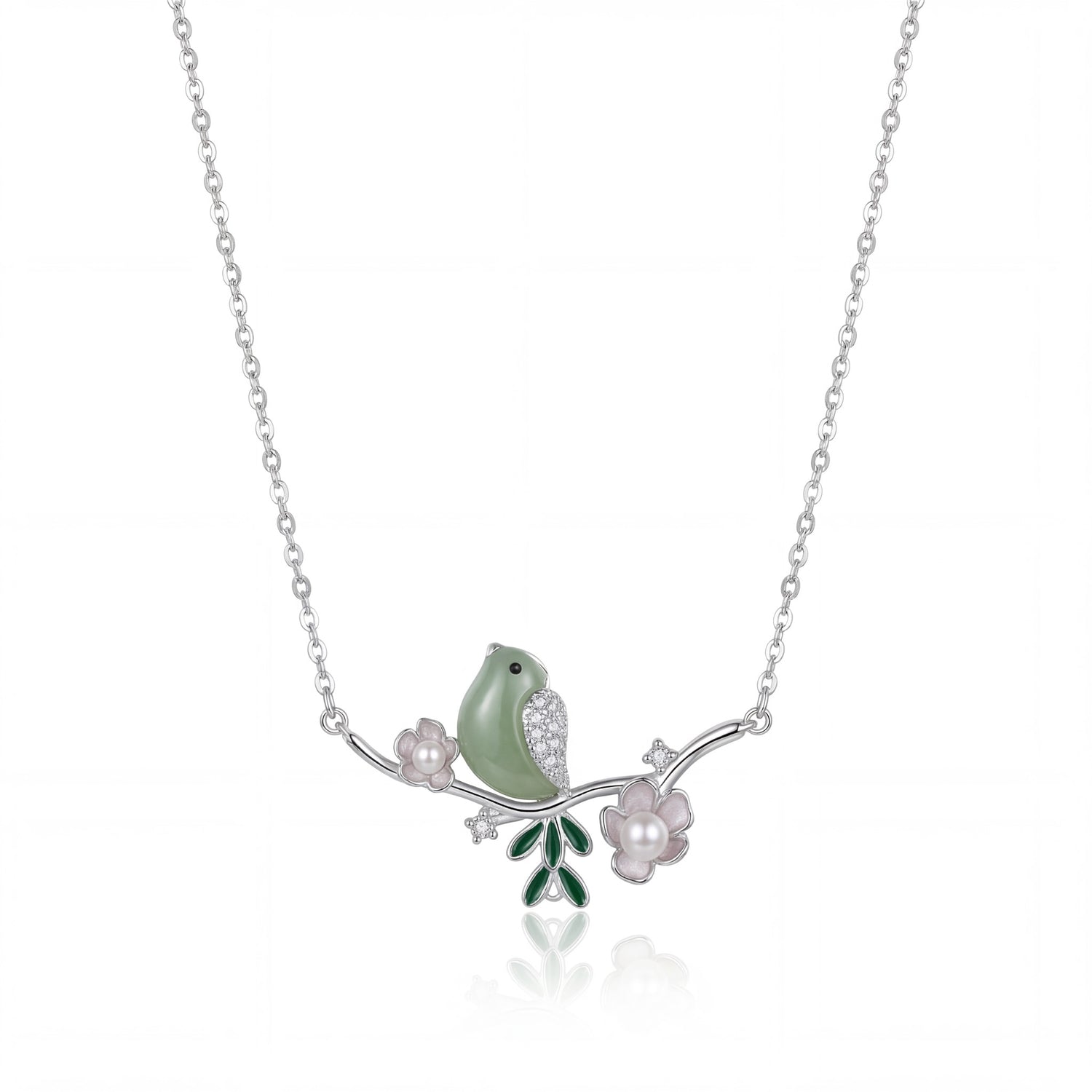 Enchanted Bird Garden Necklace