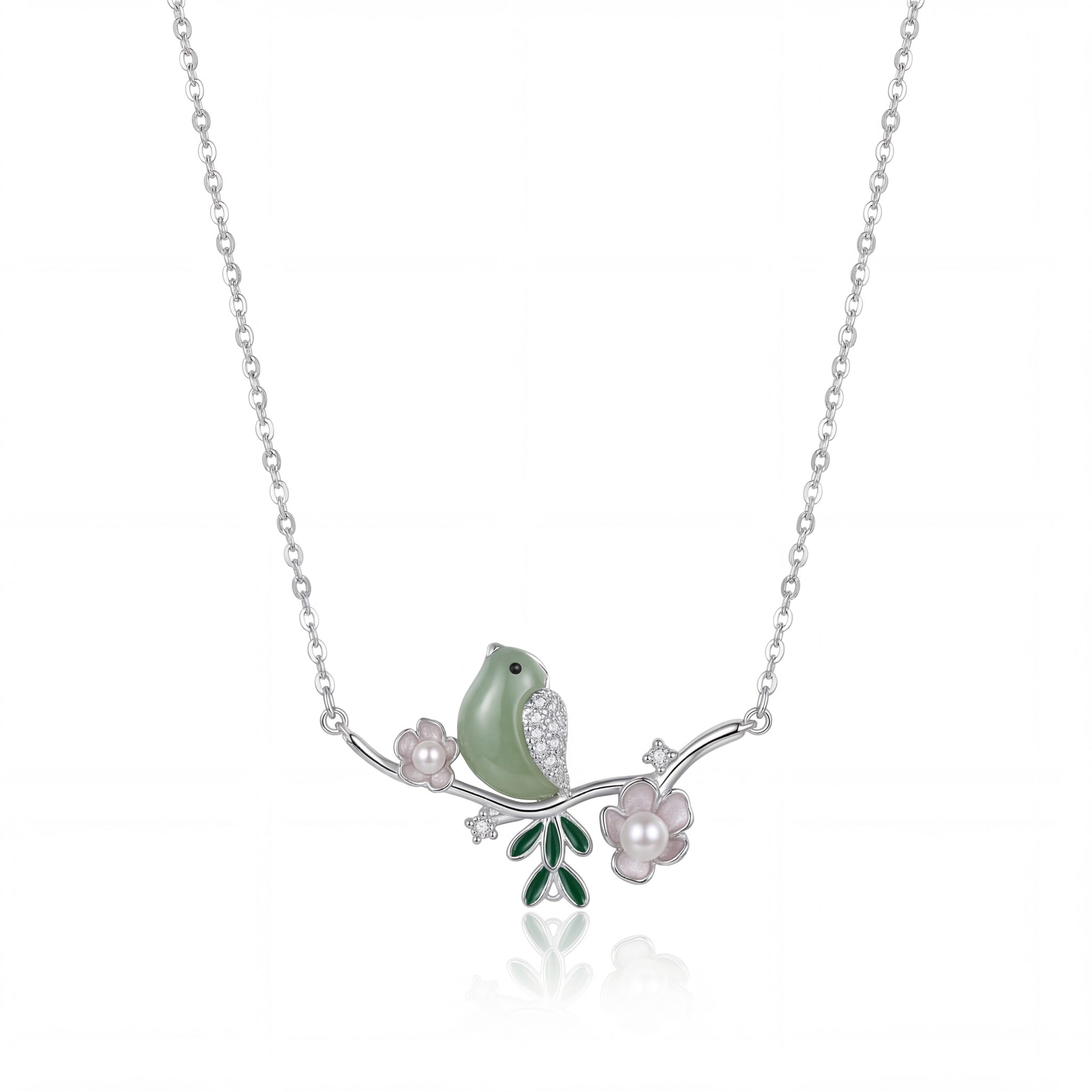 Enchanted Bird Garden Necklace