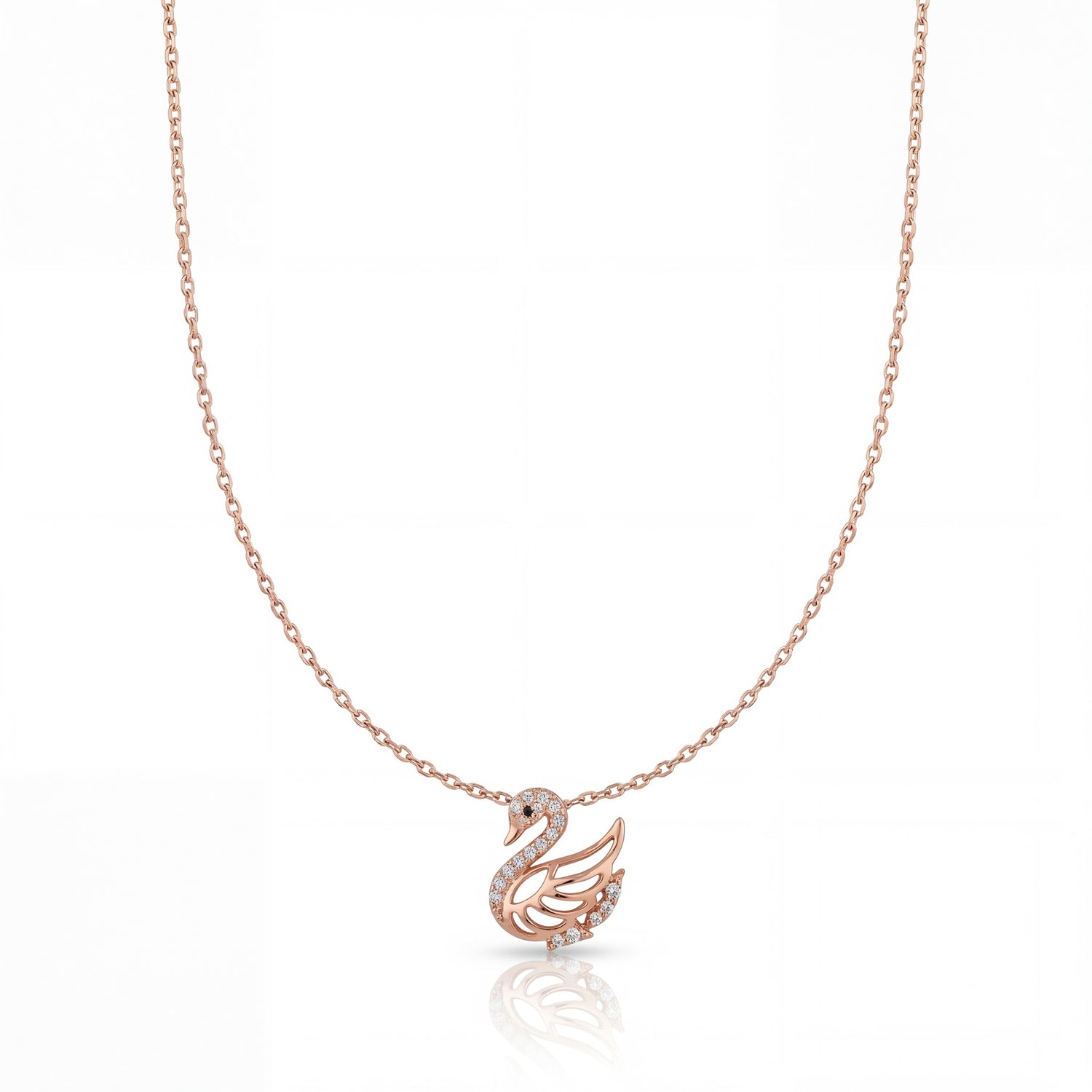 Classic Swan Grace Necklace