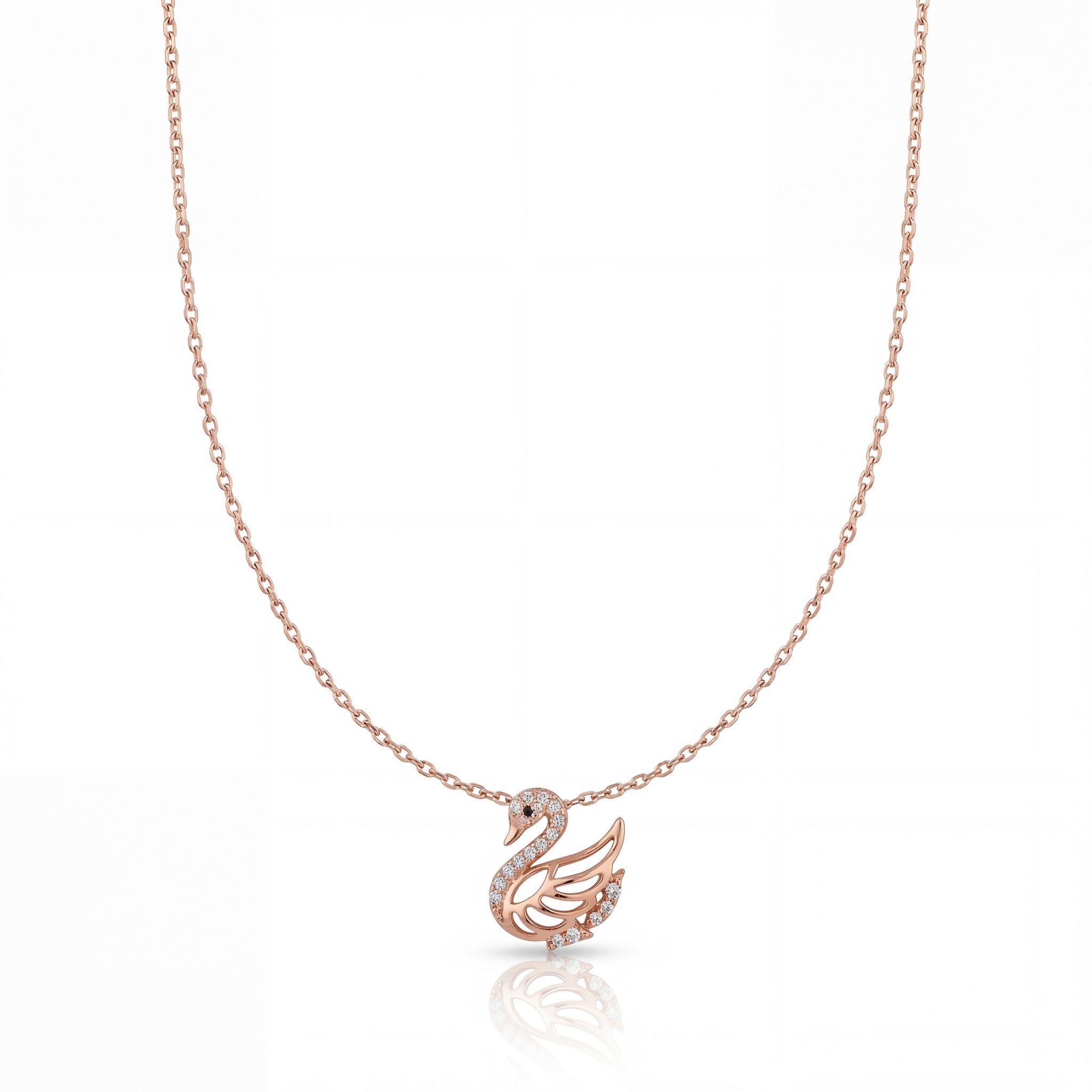 Classic Swan Grace Necklace