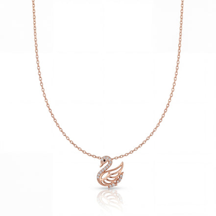 Classic Swan Grace Necklace