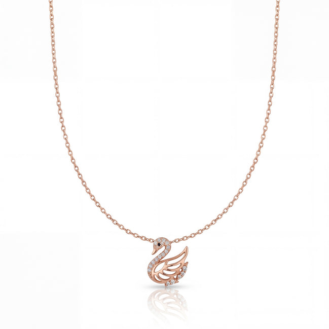 Classic Swan Grace Necklace